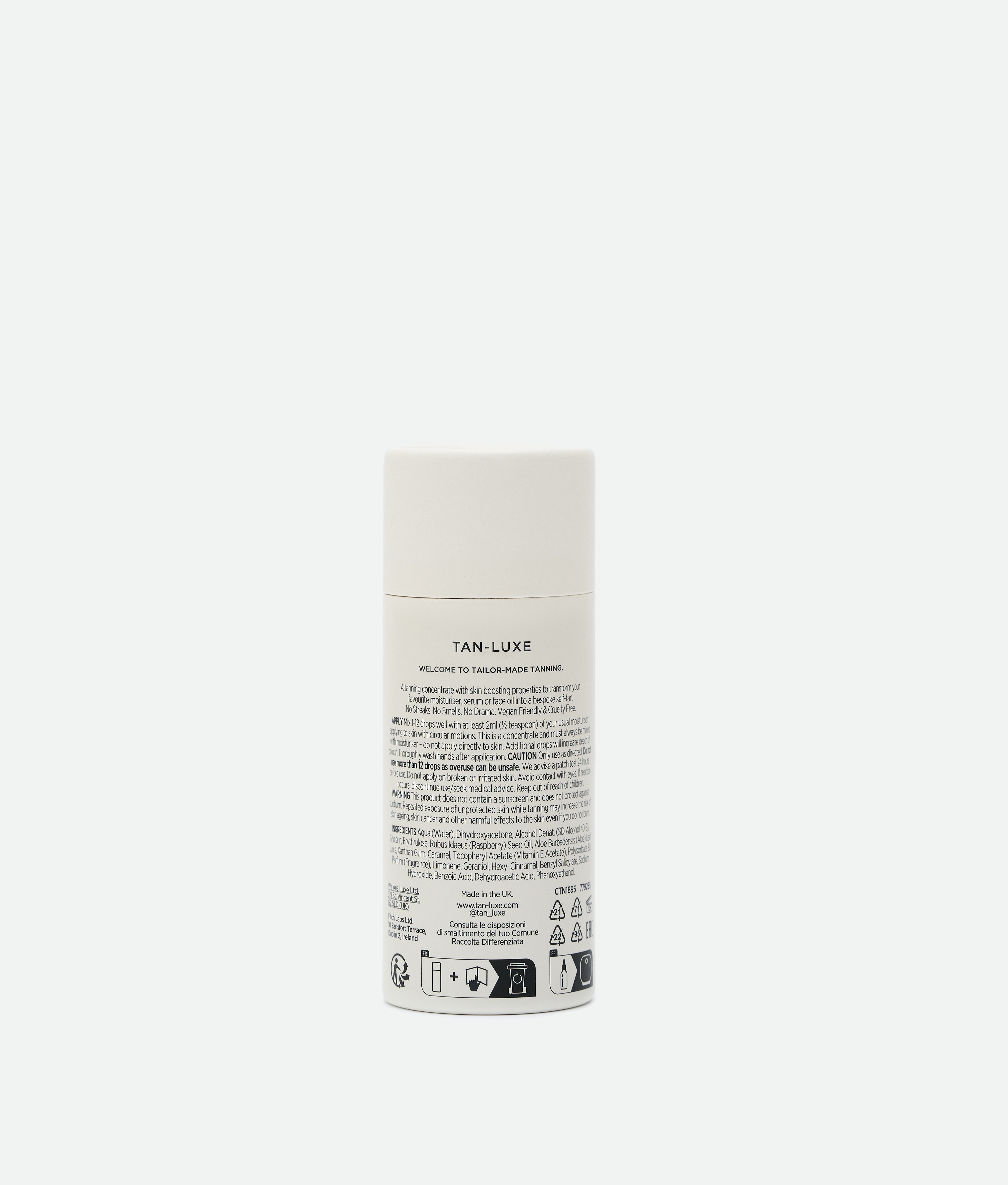 Краплі для автозасмаги обличчя у відтінку Light/Medium 10 ml